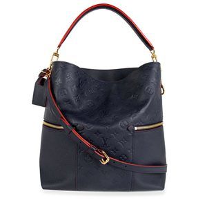 Louis Vuitton Marine & Rouge Monogram Empreinte Leather Melie Shoulder Bag